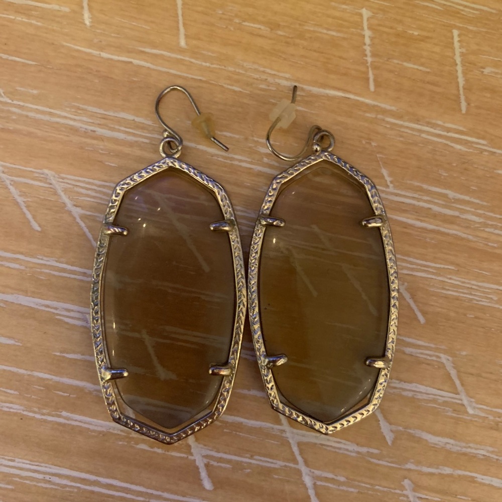Clear Kendra Scott Danielle Earrings